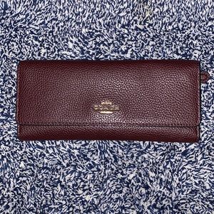 Coach slim wallet